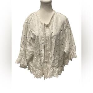 B. Hadikusumo 100% Linen Woman’s Top Large